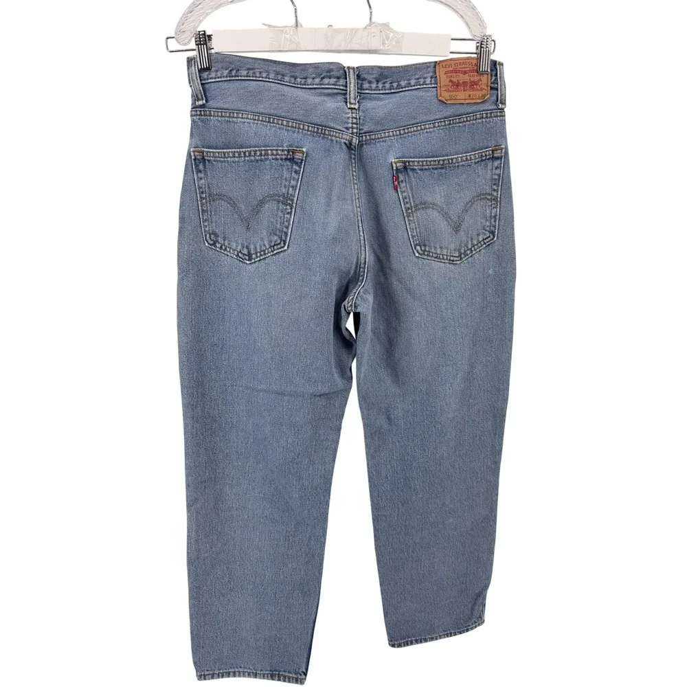 Levi 550 Jeans 36x30 Mens‎ Relaxed Fit Jeans Mens Blue Denim Light wash Pants